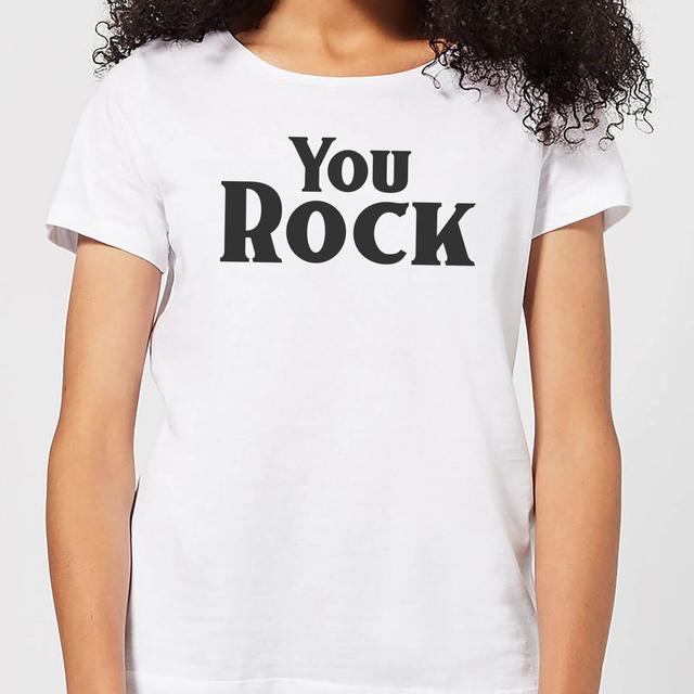 You Rock Women's T-Shirt - White - M - Weiß on Productcaster.