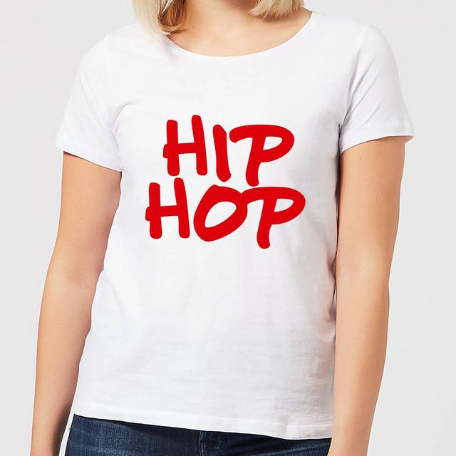 Hip Hop Women's T-Shirt - White - S - Weiß on Productcaster.