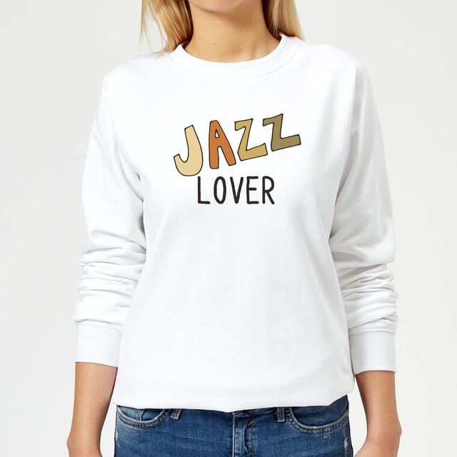 Jazz Lover Women's Sweatshirt - White - XS - Weiß on Productcaster.