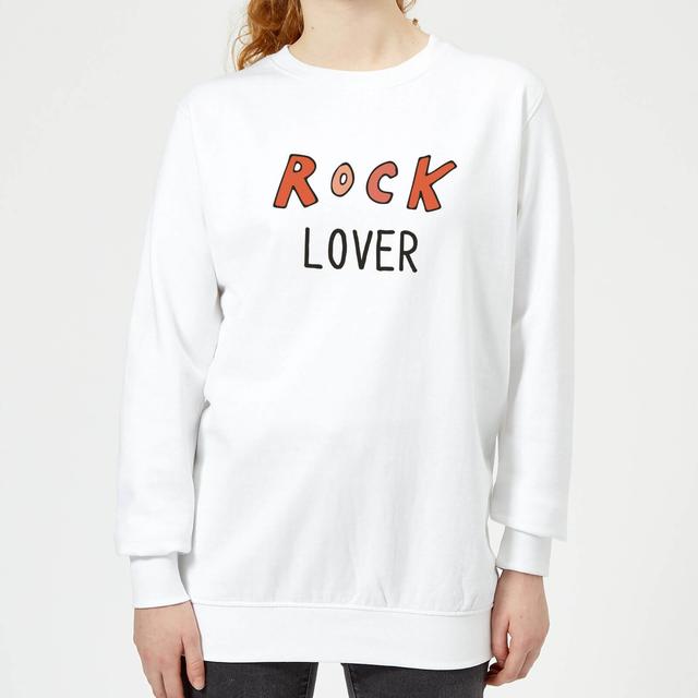 Rock Lover Women's Sweatshirt - White - S - Weiß on Productcaster.