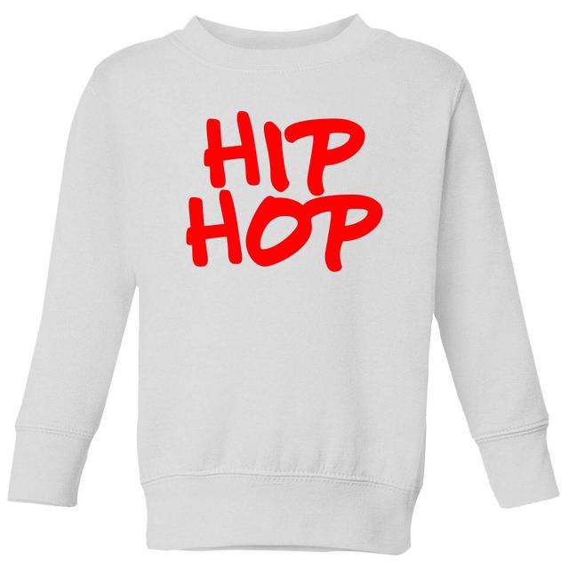 Hip Hop Kids' Sweatshirt - White - 3-4 Years - White on Productcaster.