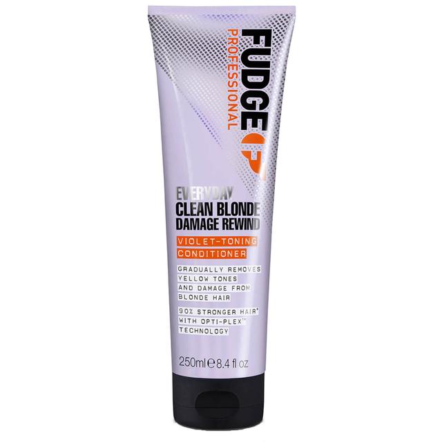 Fudge Professional Everyday Clean Blonde Damage Rewind Violet Toning Conditioner 250ml on Productcaster.