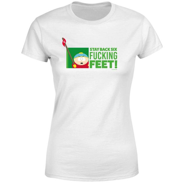 Camiseta Cartman Six Feet para mujer de South Park - Blanco - XXL - Blanco on Productcaster.