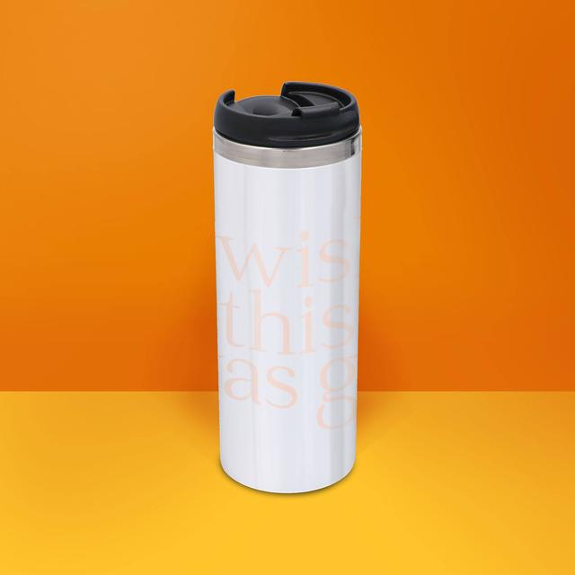 I Wish This Was Gin Stainless Steel Thermo Travel Mug on Productcaster.