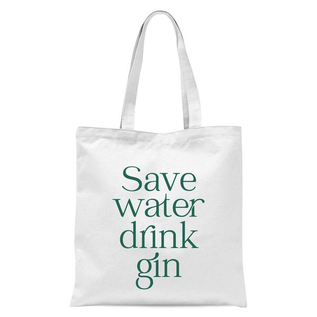 Save Water Drink Gin Tote Bag on Productcaster.