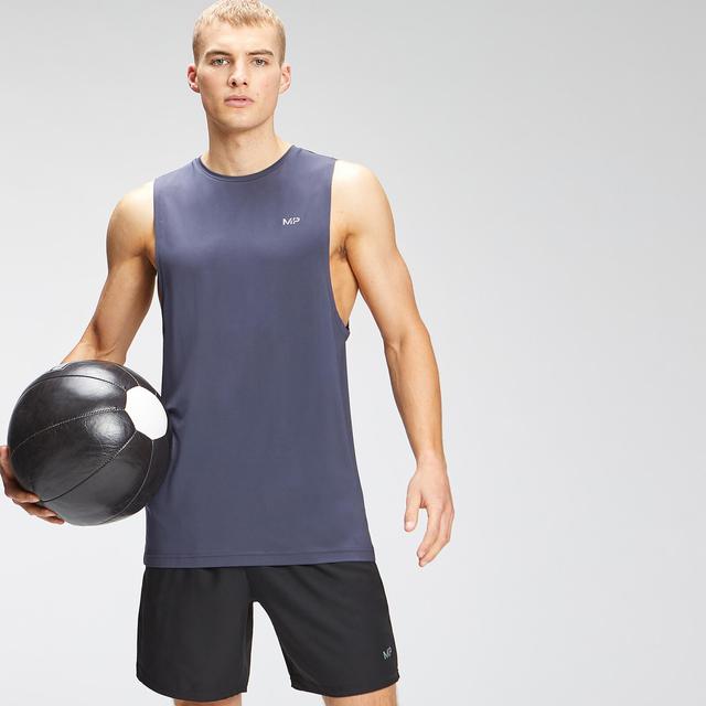 MP Men's Repeat Graphic Training Tank Top - Graphite - S on Productcaster.