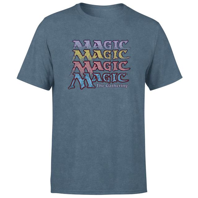 Magic: the Gathering Unisex T-Shirt - Navy Acid Wash - S on Productcaster.