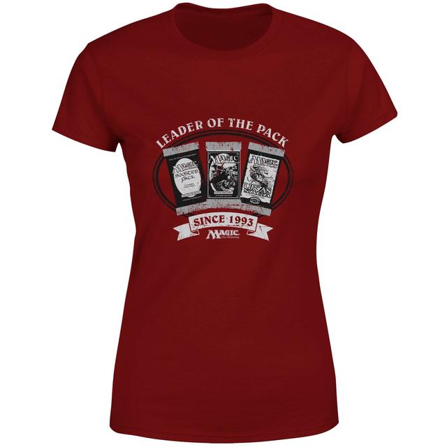 Magic: the Gathering Leader Of The Pack Women's T-Shirt - Burgundy - XXL on Productcaster.