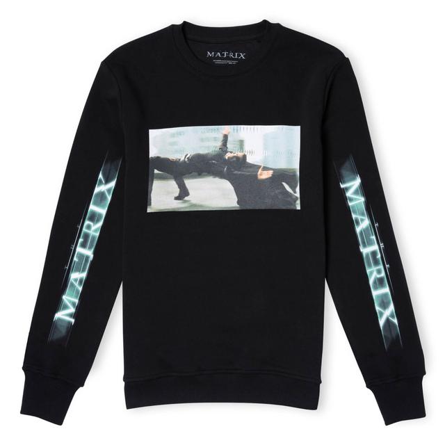 The Matrix Logo Code Sweatshirt - Black - XXL - Black on Productcaster.