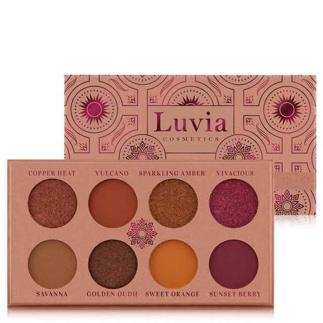 Luvia SunSet Nova Eyeshadow Palette on Productcaster.