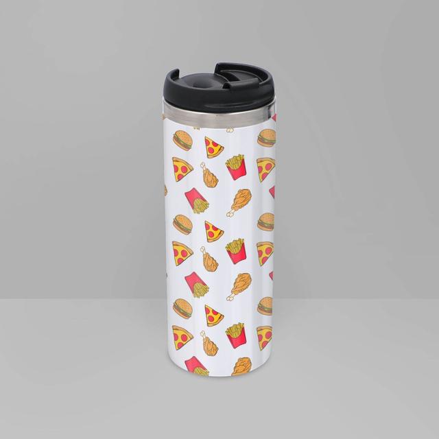 Fast Food Stainless Steel Thermo Travel Mug on Productcaster.