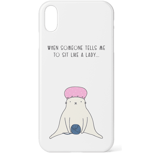 Cat Meme Phone Case for iPhone and Android - Samsung S10 - Snap Hülle Matt on Productcaster.