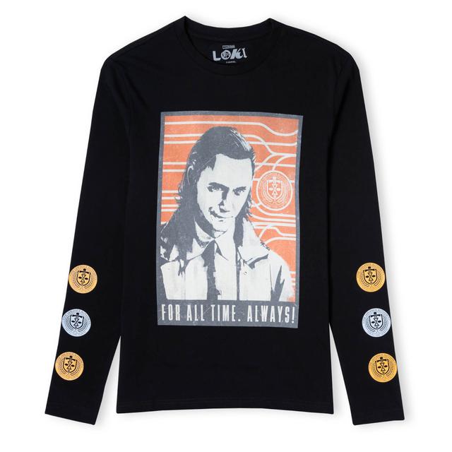 Marvel Loki For All Time Unisex Long Sleeve T-Shirt - Black - M - Negro on Productcaster.