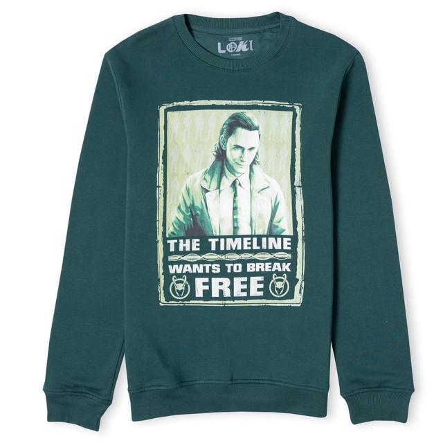 Marvel Loki Timeline Unisex Sweatshirt - Forest Green - XL on Productcaster.