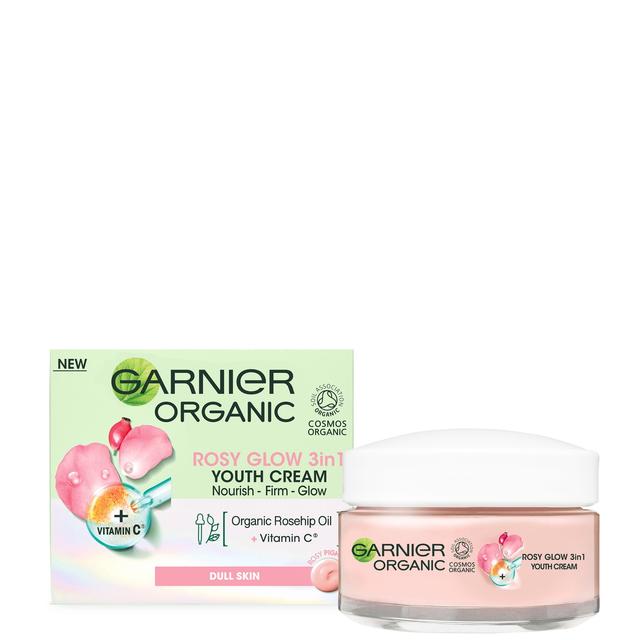 Garnier Organic Rosy Glow 3-in-1 Youth Cream 50ml on Productcaster.