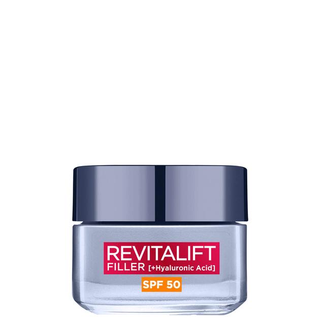 L'Oréal Paris Revitalift Filler Hyaluronic Acid Anti-Ageing SPF50 Day Cream 50ml on Productcaster.