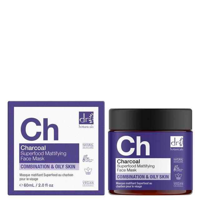 Dr Botanicals Charcoal Superfood Mattifying Face Mask 60ml on Productcaster.