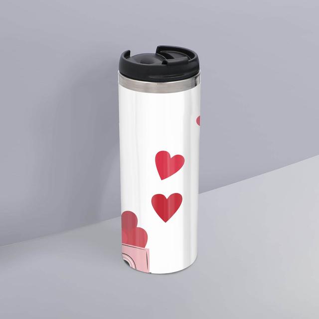 Love Truck Stainless Steel Thermo Travel Mug on Productcaster.