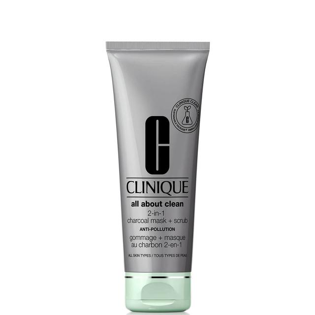 Clinique All About Clean 2-in-1 Charcoal Mask and Scrub 100ml on Productcaster.