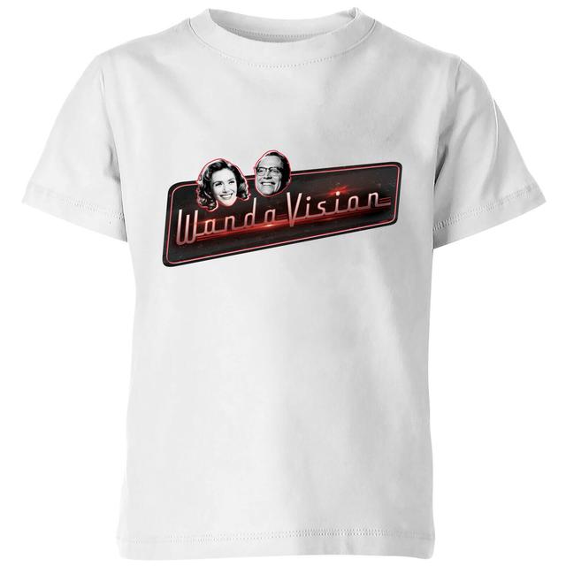 WandaVision Kids' T-Shirt - White - 11-12 años - Blanco on Productcaster.