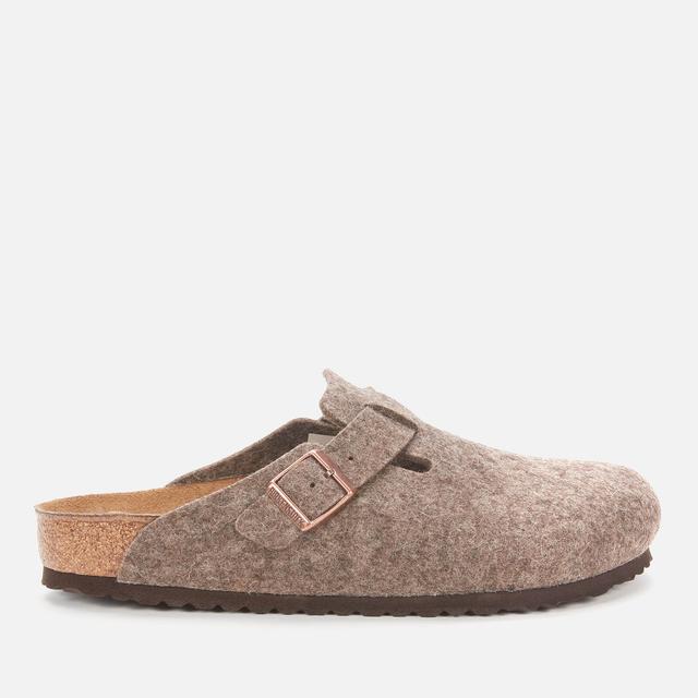 Birkenstock Men's Boston Wool Mules - Cacao - EU 44/UK 9.5 on Productcaster.