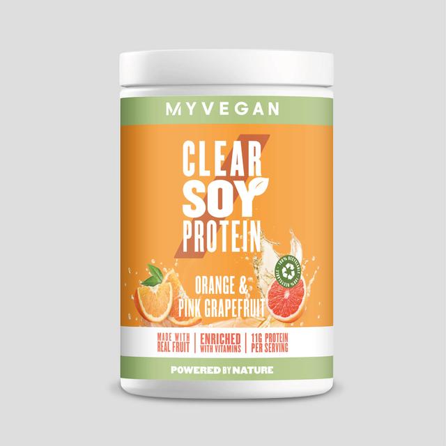 Clear Soy Protein - 20servings - Orange and Pink Grapefruit on Productcaster.