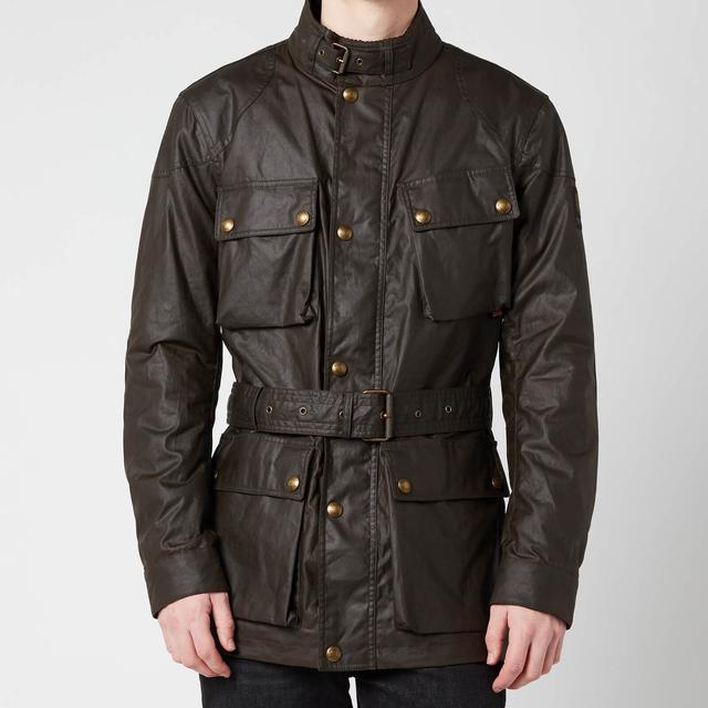 Belstaff Men's Trialmaster Jacket - Faded Olive - IT 48/M on Productcaster.