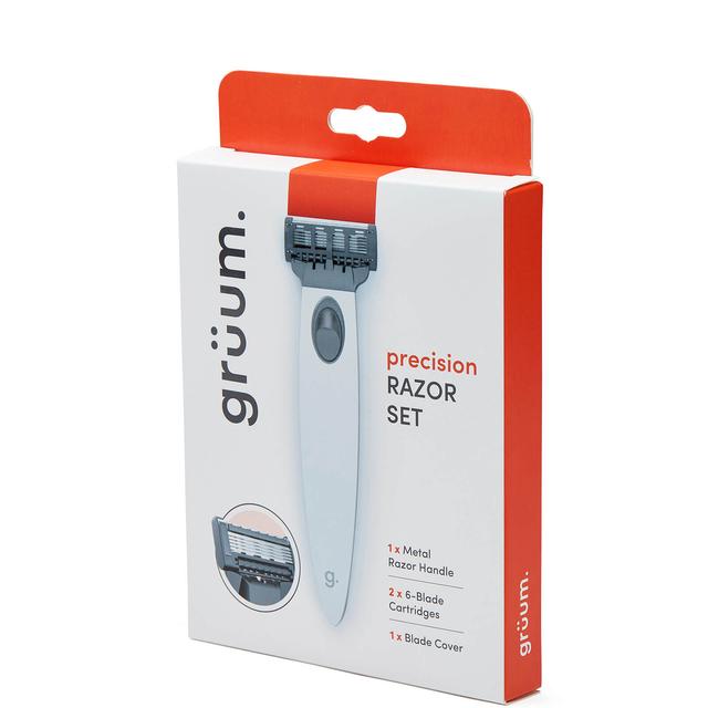 grüum Precision Razor Set - Silver on Productcaster.