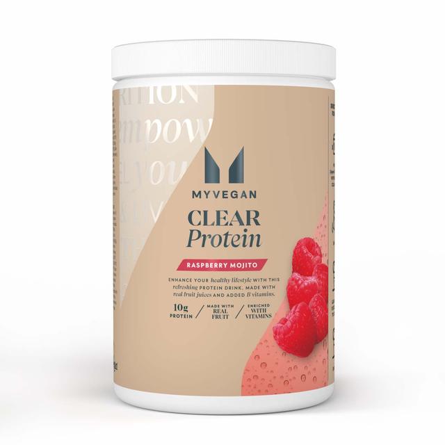 Clear Vegan Protein - 640g - Raspberry Mojito on Productcaster.