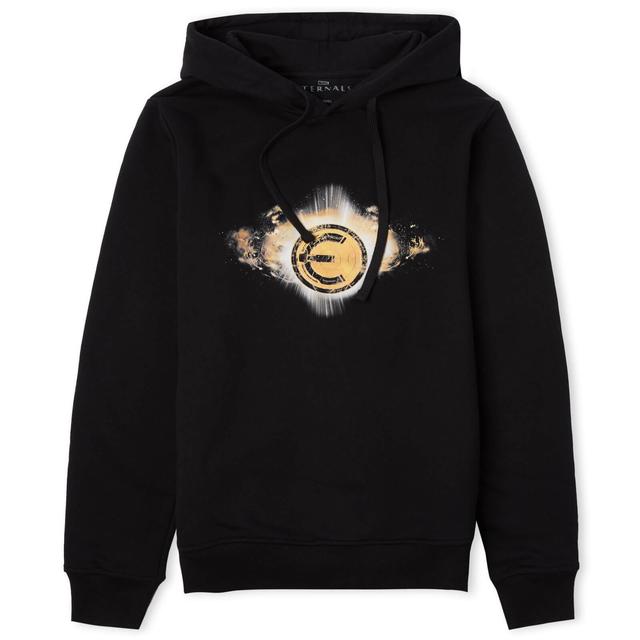 Marvel Eternals Sudadera Con Capucha Unisex Símbolo Sobre Luz - Negra - XXL - Negro on Productcaster.