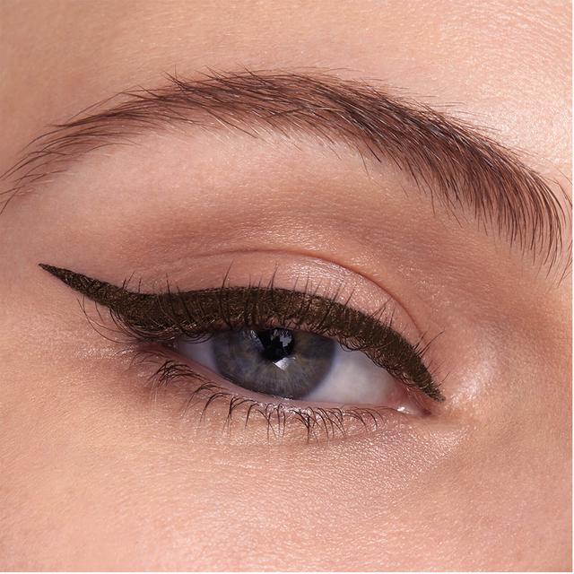 Maybelline Hyper Easy Brush Tip Liquid Eye Liner 5.23g (Various Shades) - 810 Pitch Brown on Productcaster.