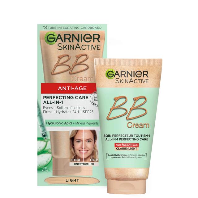 Garnier SkinActive BB Cream Anti-Aging Tinted Moisturiser SPF25 - Light on Productcaster.