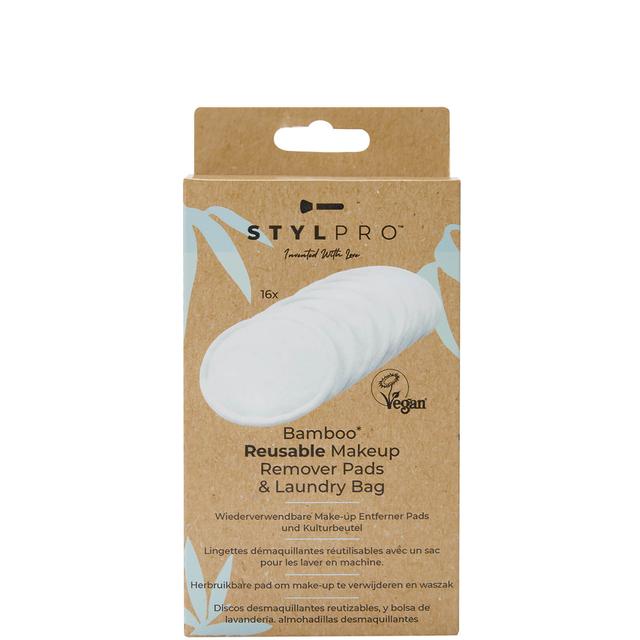 StylPro Bamboo Makeup Remover Pads - 16 Pack on Productcaster.