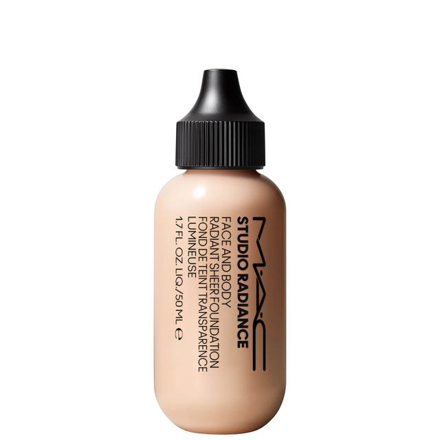 MAC Studio Face and Body Radiant Sheer Foundation 50ml - Various Shades - W0 on Productcaster.