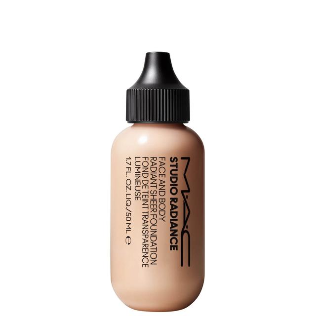 MAC Studio Face and Body Radiant Sheer Foundation 50ml - Various Shades - W1 on Productcaster.