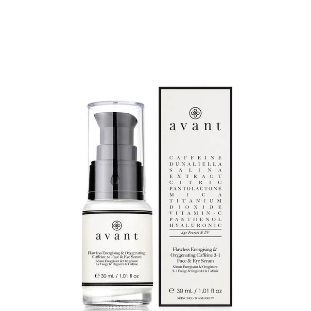 Avant Skincare Flawless Energising and Oxygenating Caffeine 2-1 Face and Eye Serum 30ml on Productcaster.