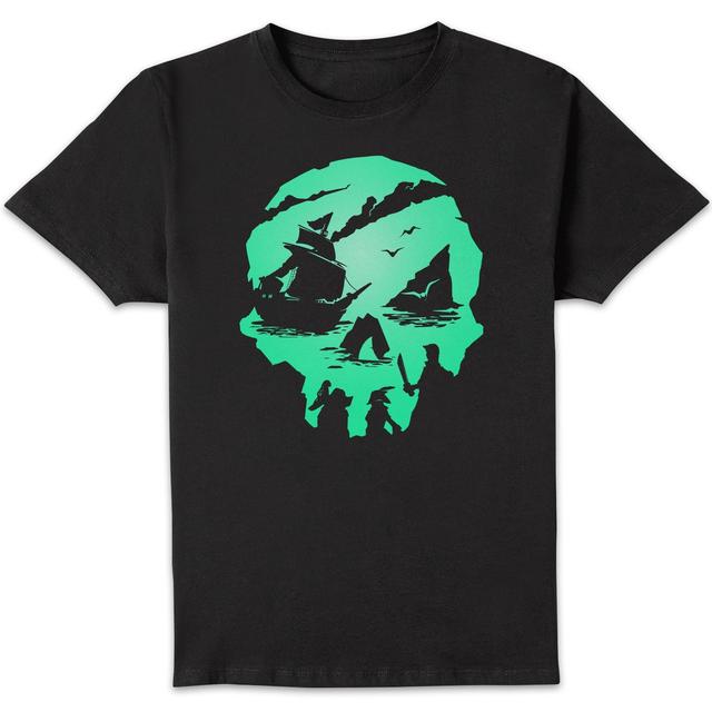 Sea Of Thieves Skull Unisex T-Shirt - Black - XXL - Schwarz on Productcaster.