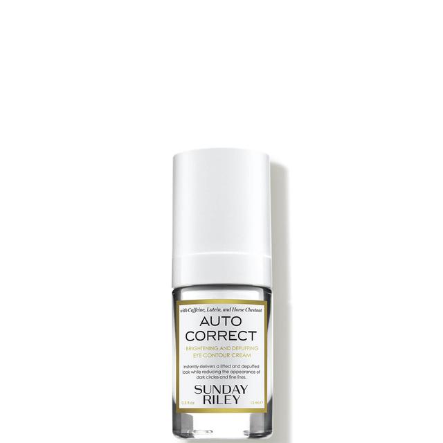 Sunday Riley Auto Correct Brightening and Depuffing Eye Contour Cream 15ml on Productcaster.