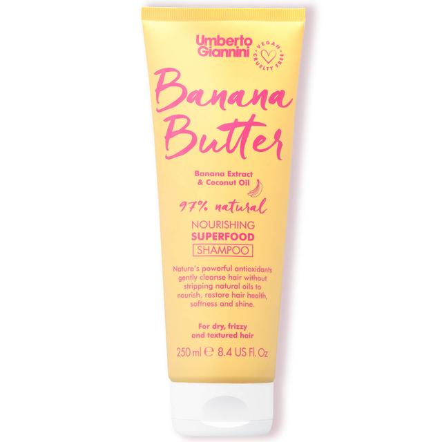 Umberto Giannini Banana Butter Nourishing Superfood Shampoo 250ml on Productcaster.