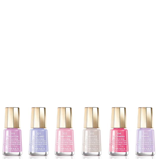 Mavala Pastel Fiesta Mini Collection 5ml (Various Shades) - Hamptons on Productcaster.