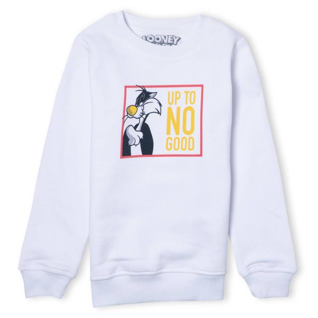 Looney Tunes Up To No Good Kids' Sweatshirt - White - 5-6 Jahre - Weiß on Productcaster.