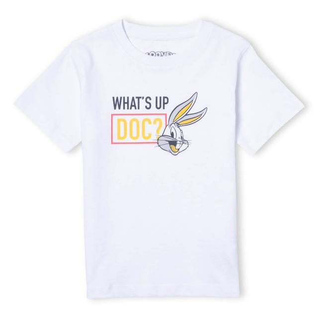 Looney Tunes What's Up Doc? Kids' T-Shirt - White - 9-10 Jahre - Weiß on Productcaster.