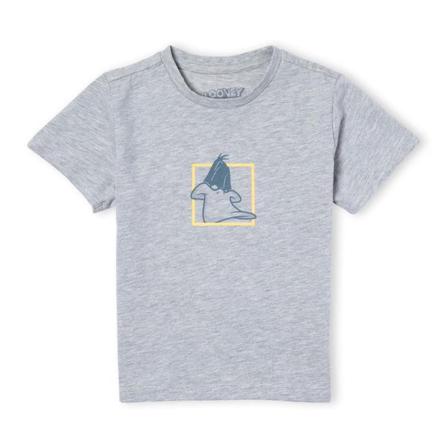 Looney Tunes Daffy Duck Kids' T-Shirt - Grey - 7-8 Jahre - Grau on Productcaster.