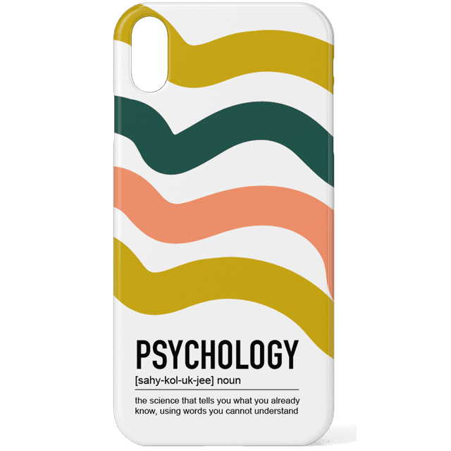 Psychology Definition Phone Case for iPhone and Android - Samsung S7 - Snap Hülle Matt on Productcaster.