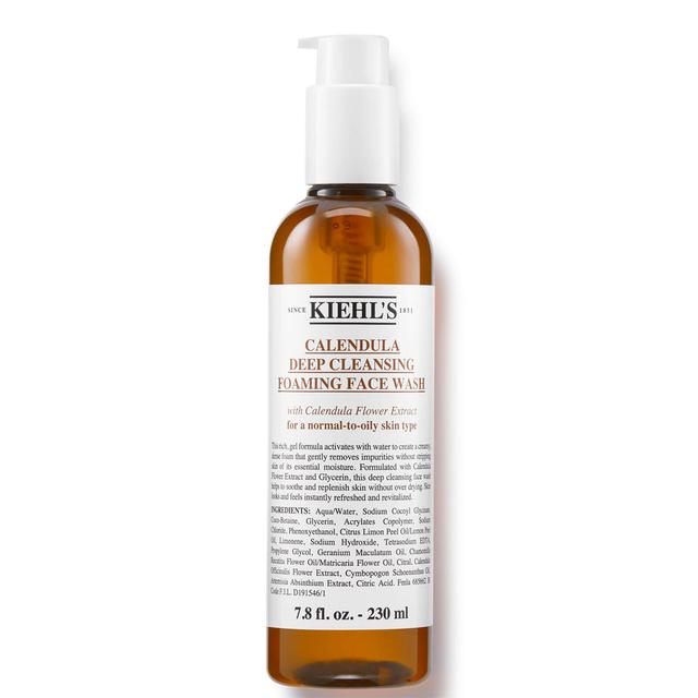 Kiehl's Calendula Deep Cleansing Foaming Face Wash (Various Sizes) - 230ml on Productcaster.