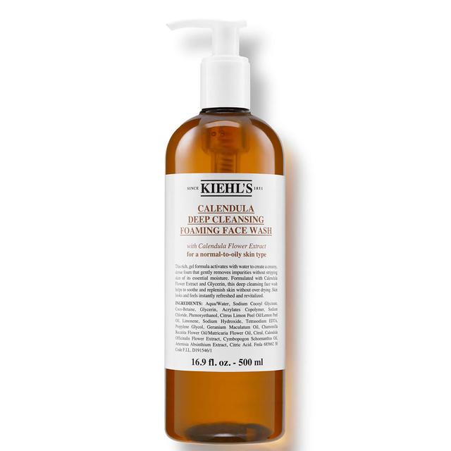 Kiehl's Calendula Deep Cleansing Foaming Face Wash (Various Sizes) - 500ml on Productcaster.