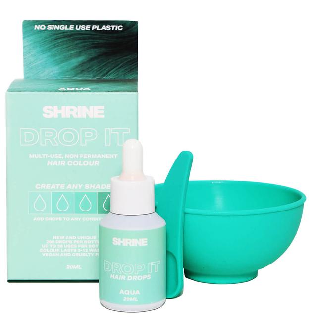 SHRINE Drop It Hair Colourant - Aqua 20ml on Productcaster.