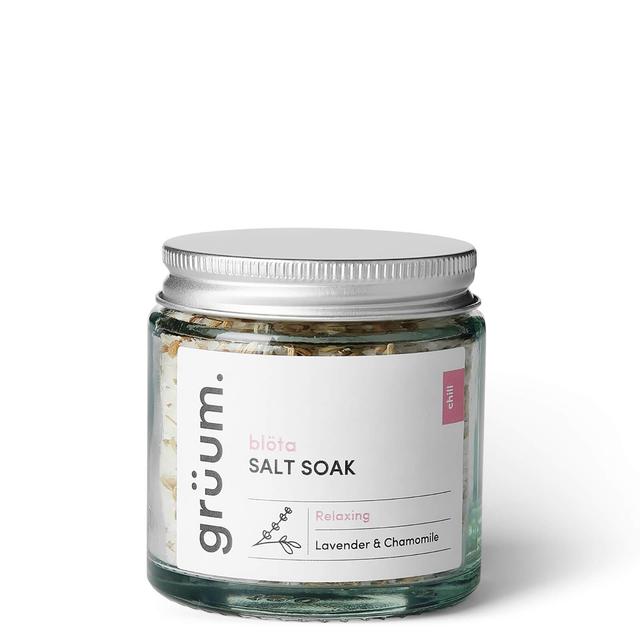 grüum blöta Lavender and Chamomile Bath Salt Soak 120g on Productcaster.