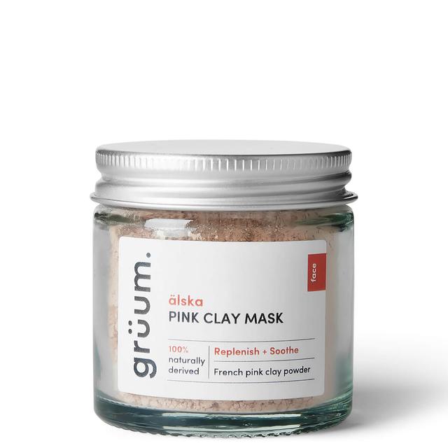 grüum älska Pink Clay Face Mask 50ml on Productcaster.