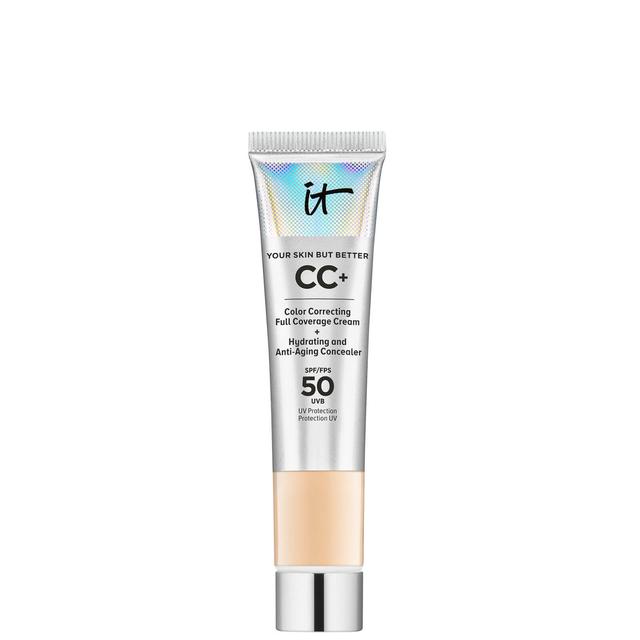 IT Cosmetics Your Skin But Better CC+ Cream with SPF50 12ml (Various Shades) - Light on Productcaster.